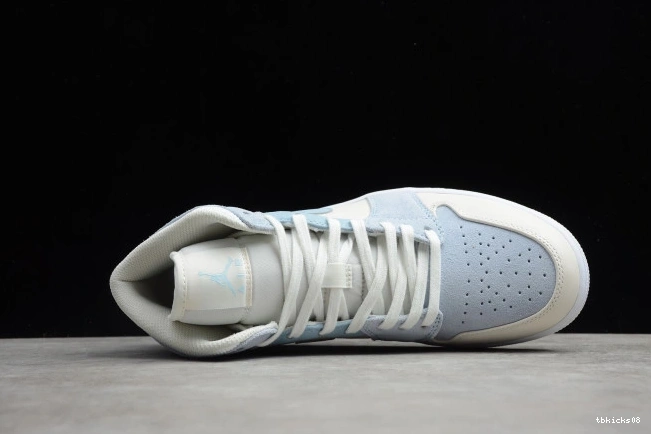 Reps TBkick DA4666-100 Jordan Blue Air Mixed Textures Mid 1 0820